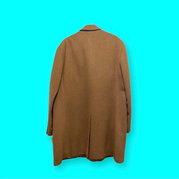 Brown Oversized Long Coat - Picture 3 of 4